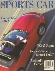 SPORTS CAR INTERNATIONAL 1994 JULY - NSX, VENTURI 400GT, EXCALIBUR J RACECARS